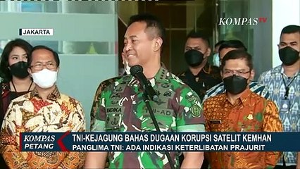 Jenderal Andika Sebut Ada Indikasi Personel TNI Dihukum Atas Kasus Proyek Satelit