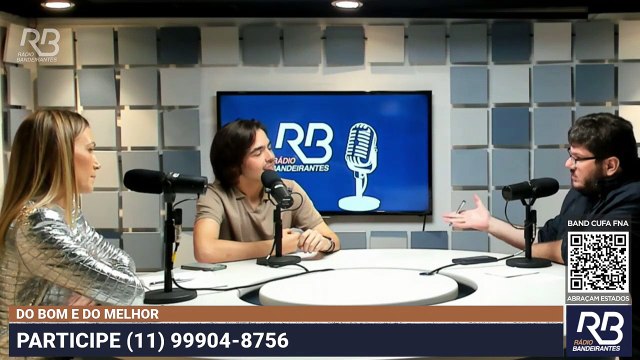 ESTREIA DO FAUSTÃO | Anne Lottermann: a gente não tem hoje na tv brasileira um estúdio tão bonito como está o estúdio do Faustão aqui na Band