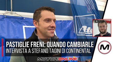 PASTIGLIE FRENI: QUANDO, PERCHÈ E COME SOSTITUIRLE | Intervista con Stefano Tagini
