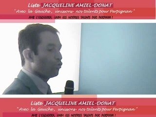 Benoit HAMON soutien Jacqueline AMIEL-DONAT
