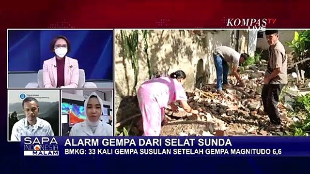 Penjelasan BMKG Soal Gempa Susulan Sebanyak 33 Kali yang Guncang Selat Sunda