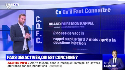 Qui est concerné par les désactivations de leur pass sanitaire ?