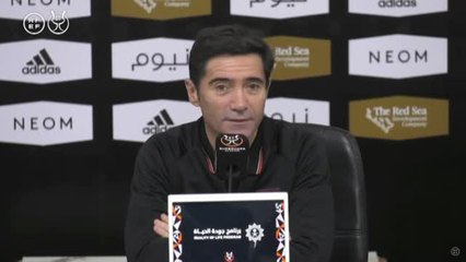 Marcelino: "No podemos pretender ganar al Real Madrid sin sufrir"