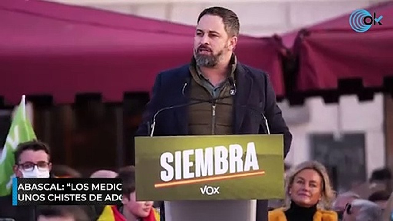 Abascal: "Los medios lacayos del Gobierno dedicaron más tiempo a unos chistes de adolescente que a denunciar los homenajes a etarras".