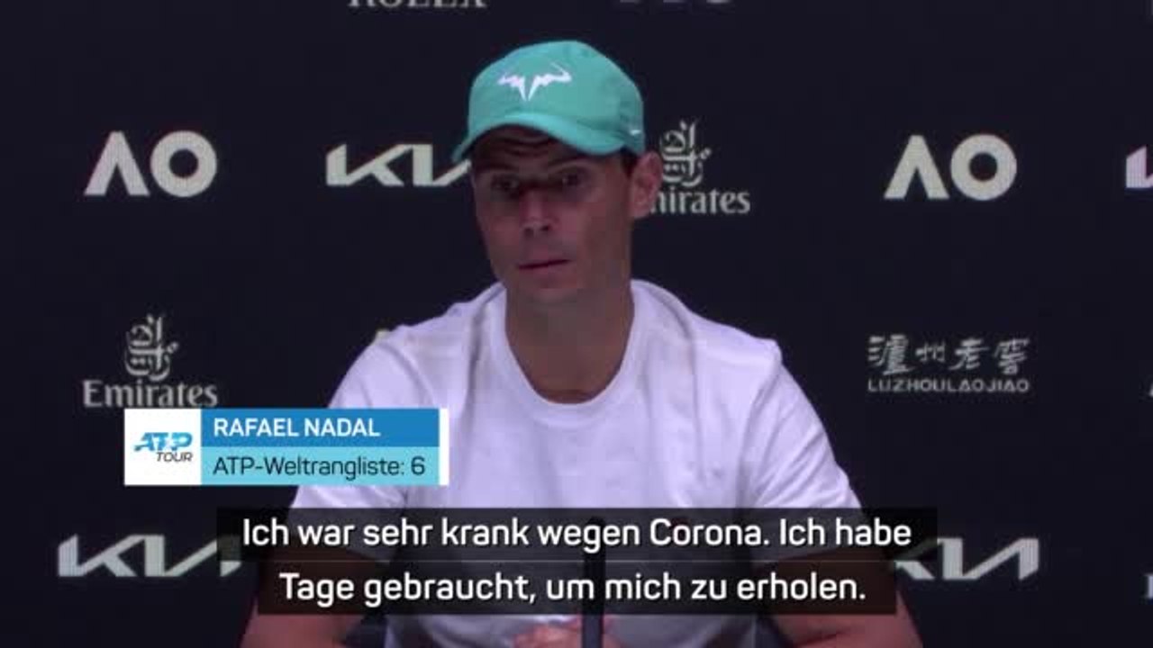 Nadal nach Covid: “Glücklich wieder hier zu sein”