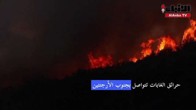 حرائق الغابات تتواصل بجنوب الأرجنتين وأحدها مستمر منذ شهر