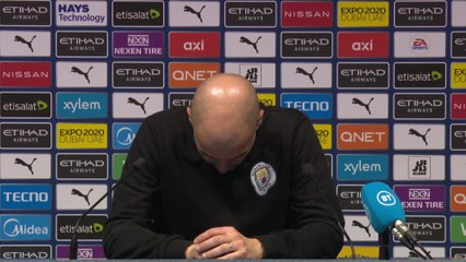 Guardiola plays down title talk after Chelsea win