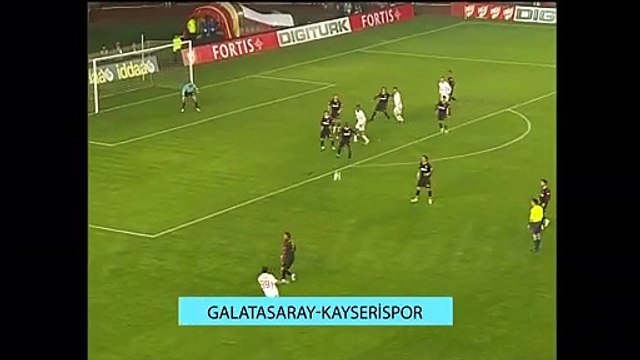 Galatasaray 1-0 Kayserispor 16.12.2006 - 2006-2007 Turkish Cup 3rd Round Group A Matchday 3
