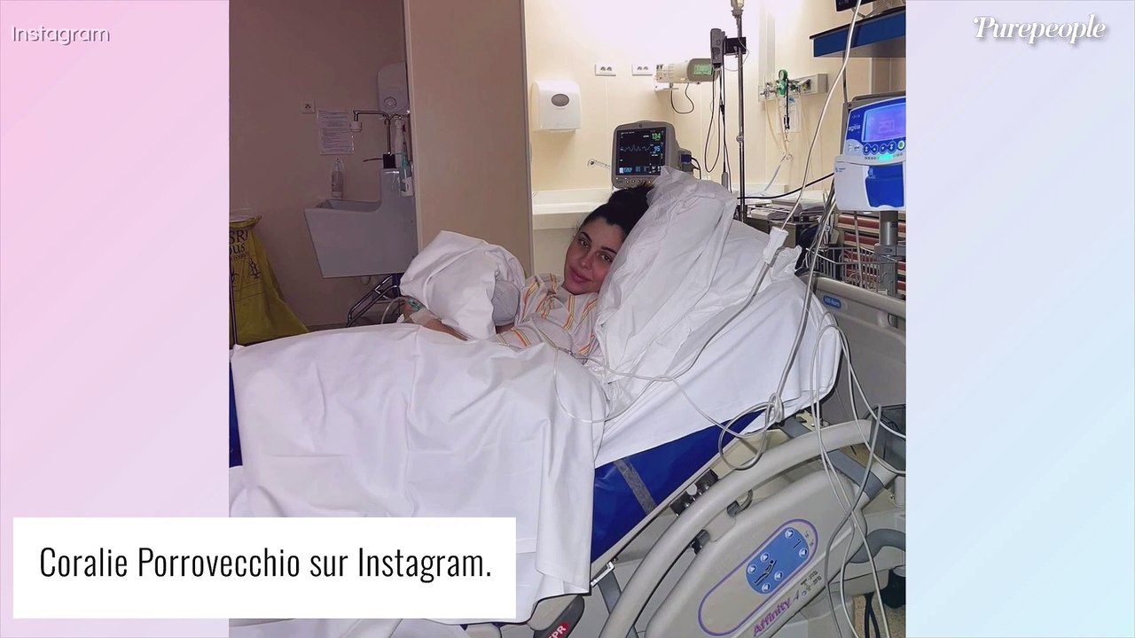 Coralie Porrovecchio raconte son accouchement "bizarre" : "On était un peu stupéfaits"