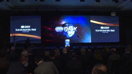 Son dakika haberi | DEİK Ticari Diplomasi Ödül Töreni - Ticaret Bakanı Muş