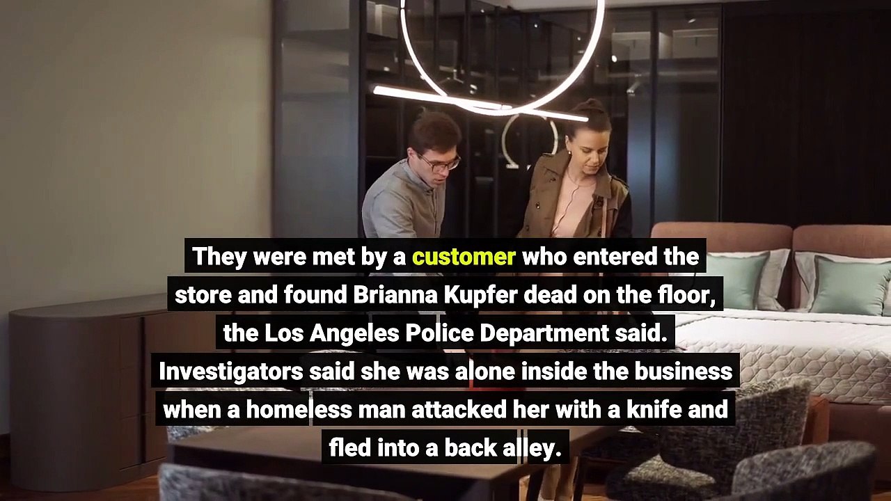 Los Angeles furniture store worker stabbed to death by homeless man in