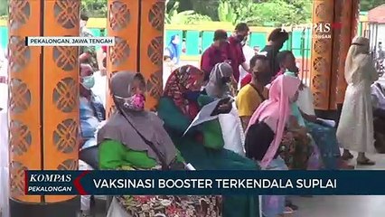 Vaksinasi Booster di Pekalongan Terkendala Suplai