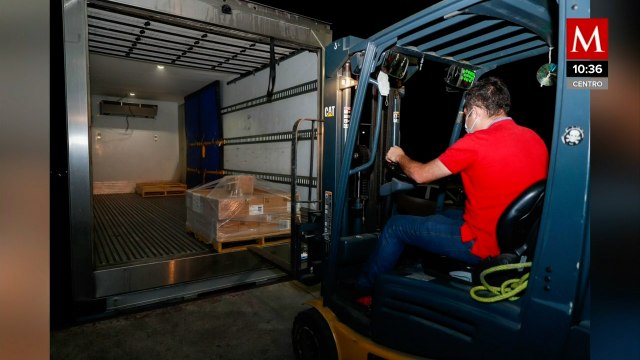 Arriban más de 84 mil dosis de vacunas anticovid en Colima