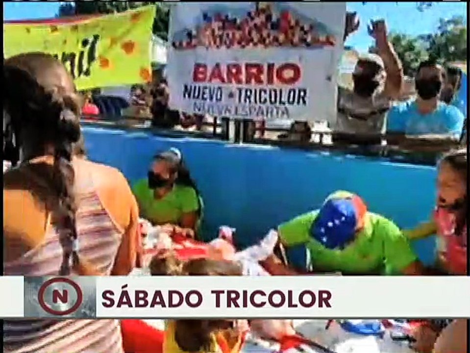 Barrio Nuevo Barrio Tricolor rehabilitó Cancha en el Municipio Marcano del Edo. Nueva Esparta