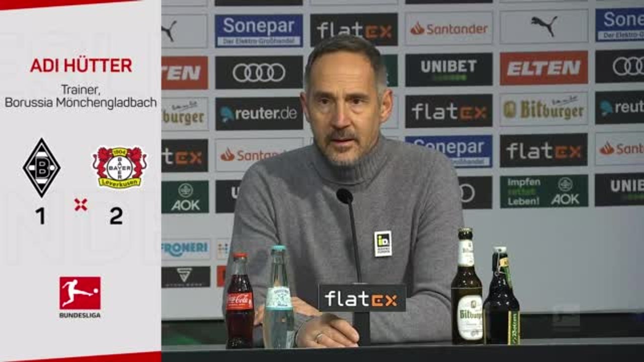 Hütter über zakaria und heimpleite