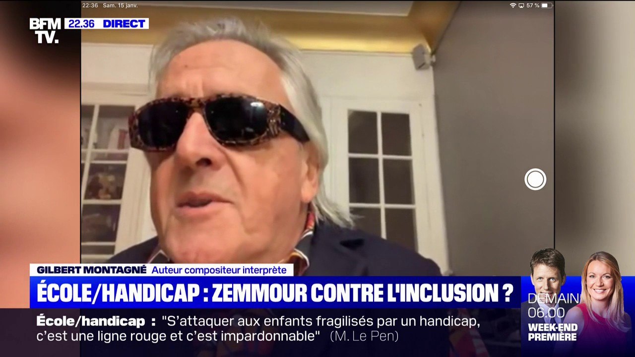 "Parler d'une obsession de l'inclusif, c'est complètement dingue": Gilbert Montagné réagit aux propos d'Eric Zemmour