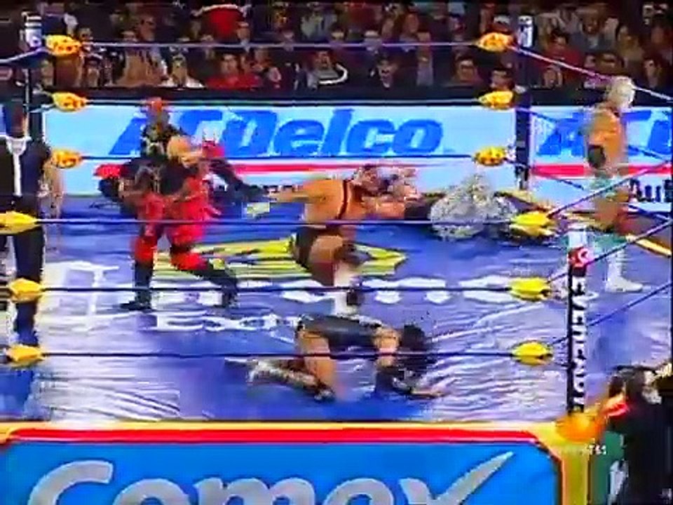 Dr Wagner jr & Silver King & Ultimo Gladeador vs Pimpinela & Je Lider & Nicho el Millonario