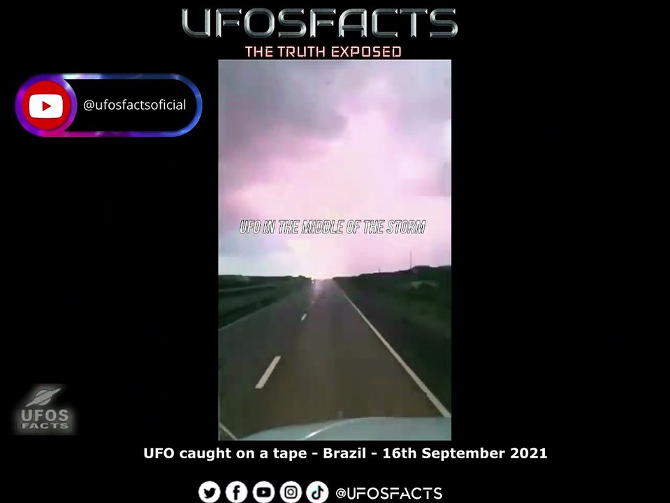 UFO caught on a tape - Brazil - 16th September 2021