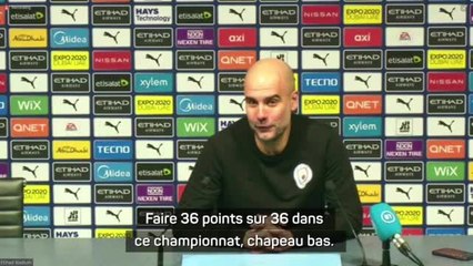 22e j. - Guardiola : "En janvier, personne n'est champion"