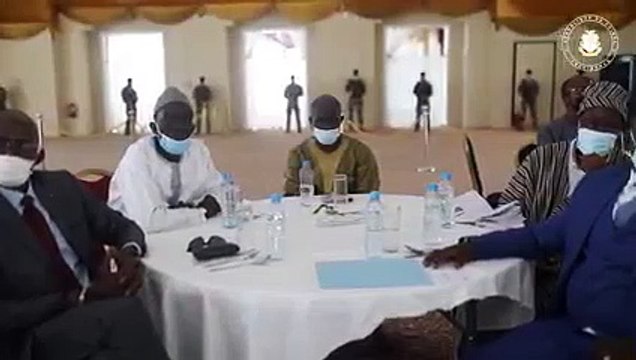 Palais Mohammed V : ce que colonel Doumbouya aux acteurs politiques et sages...