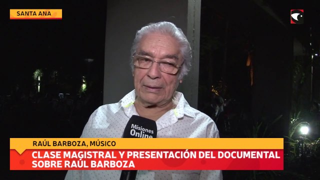 Clase magistral y presentación del documental sobre Raúl Barboza