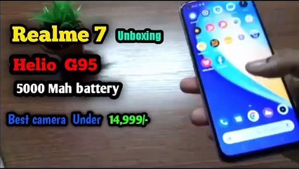 Realme 7 unboxing| Best phone under  14999/-