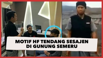 Motif HF Tendang Sesajen di Gunung Semeru, Polisi Jerat Tersangka Pasal Berlapis Ujaran Kebencian