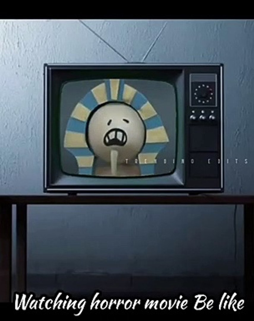 ⁣Watching Horror Movies Be Like Meme