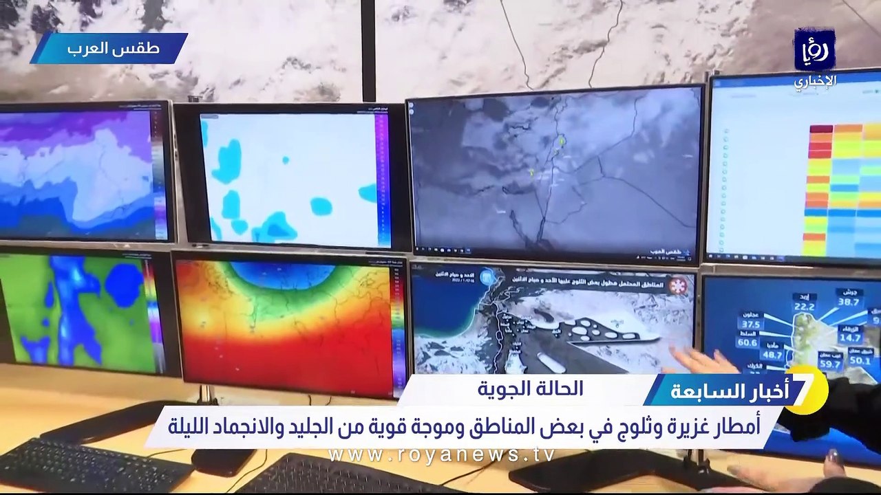 طقس العرب يكشف آخر تطورات المنخفض الجوي وأماكن تساقط الثلوج