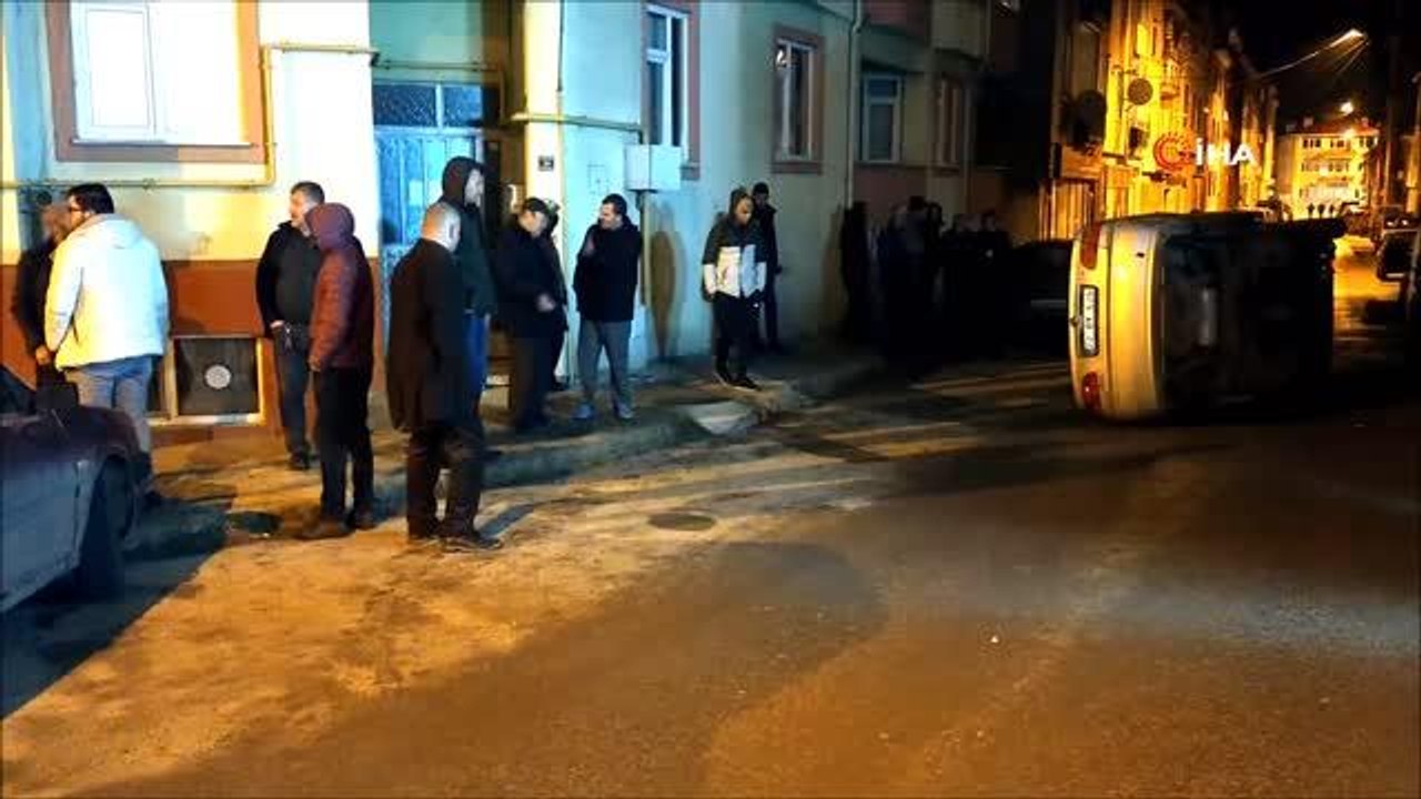 Son dakika haber | Hem film izler gibi kazayı izlediler, hem de Covid-19 tedbirlerini hiçe saydılar
