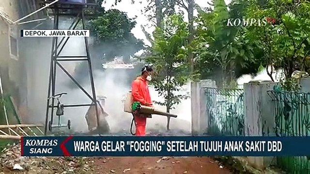 Kasus DBD di Depok Meningkat Dalam 2 Bulan Terakhir, Warga Lakukan Fogging di Permukiman