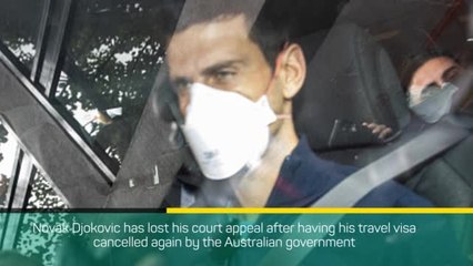 Download Video: Breaking News - Novak Djokovic loses appeal and will be deported from Australia