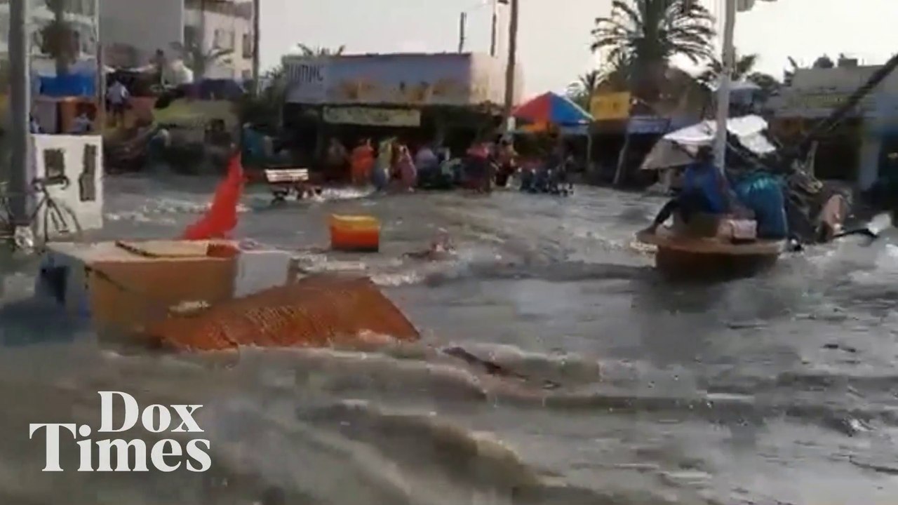 Tsunami di Peru Utara Disebabkan oleh Gelombang dari Erupsi Gunung Berapi di Tonga