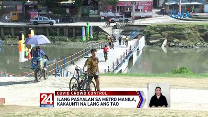 Ilang pasyalan sa Metro Manila, kakaunti na lang ang tao | 24 Oras