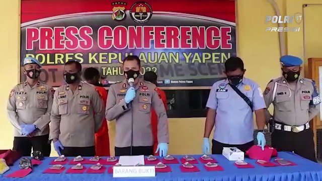 Polres Kepulauan Yapen Ungkap Kasus Penyalahgunaan Narkoba Jenis Ganja