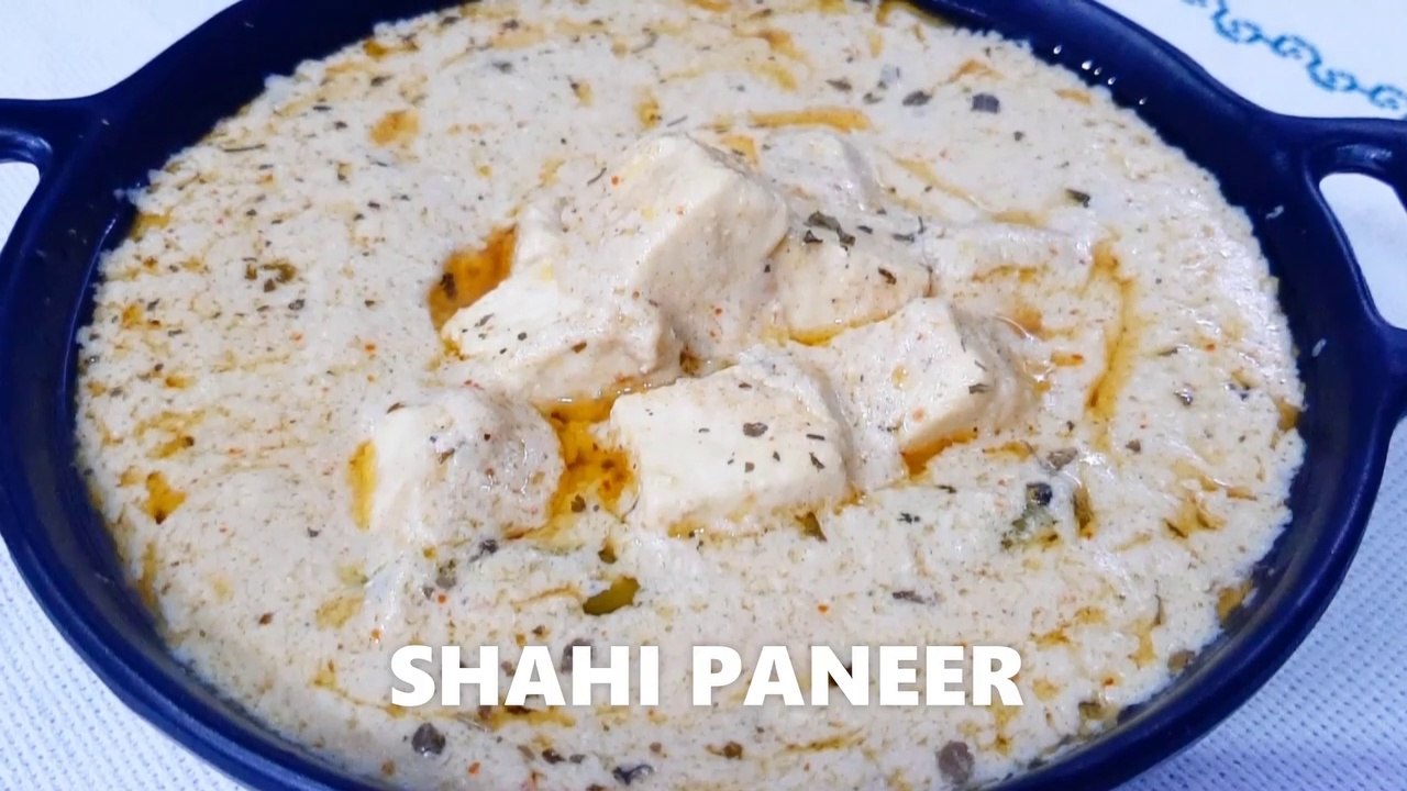 Shahi Paneer recipe | paneer in white gravy | Cook with Chef Amar