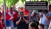 Novak Djokovic fans blame deportation on 