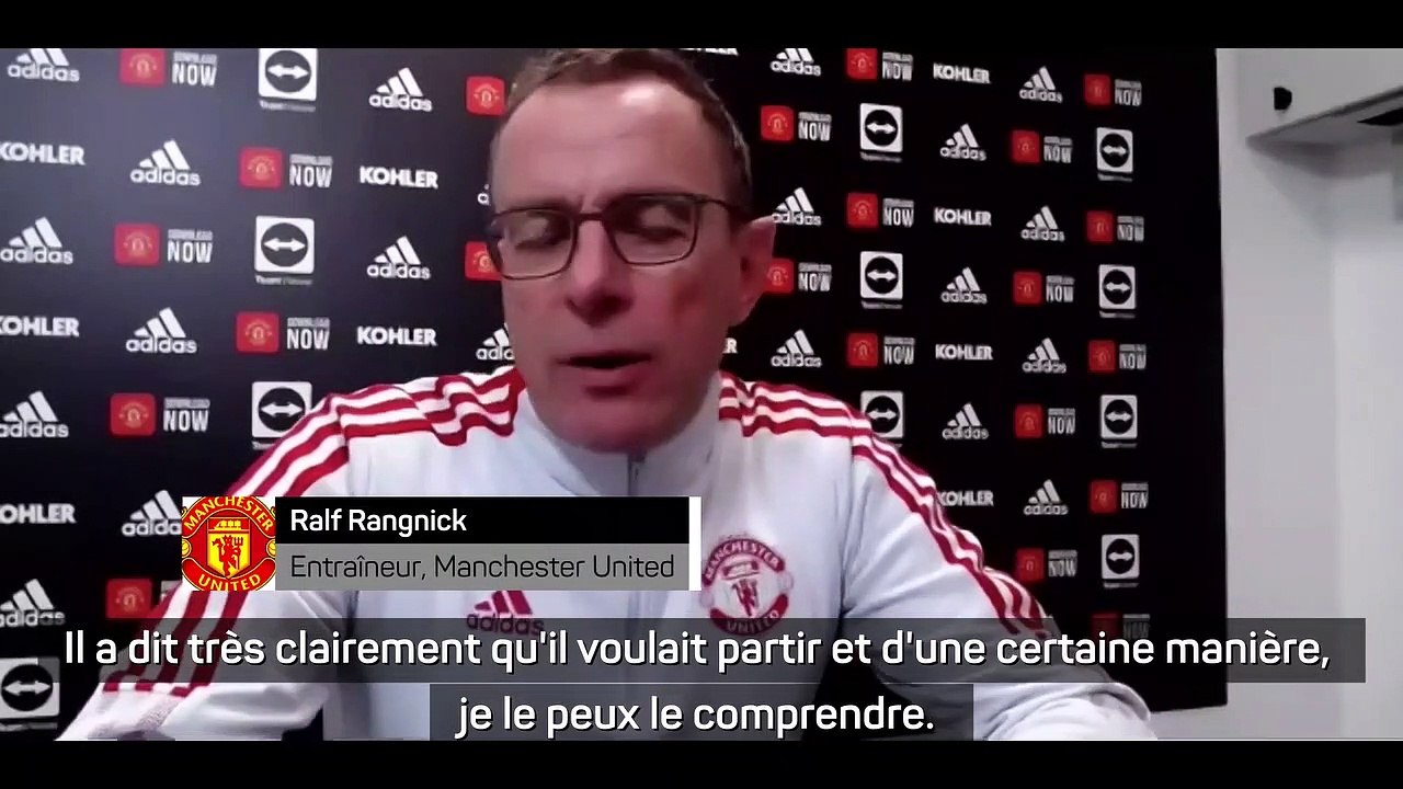 Ralf Rangnick : "Martial a clairement dit qu'il voulait partir"
