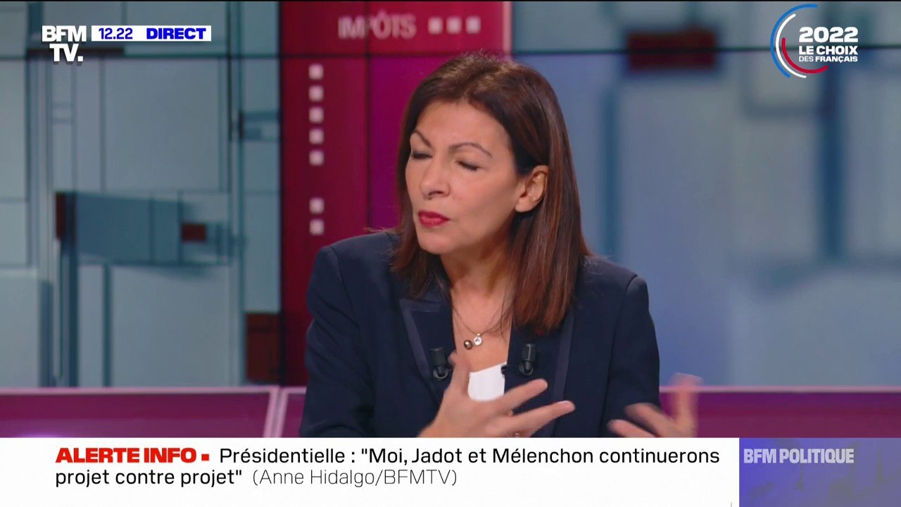 Anne Hidalgo "soutient" la manifestation des enseignants, qui en "ont ras-le-bol d'être ballotés avec des protocoles"