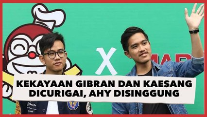 Kekayaan Gibran dan Kaesang Dicurigai, Sumber Harta AHY Ikut Disinggung