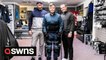 UK man left paralysed following 'freak accident' helped back on his feet by sport stars