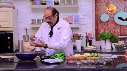 طاجن دبابيس الدجاج بالزعفران | الشيف شربيني