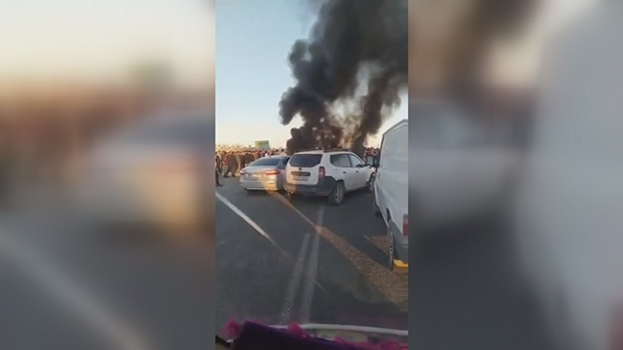 MHP'li Belediye değirmeni kapattı, tepki gösteren vatandaşlar yol kesti