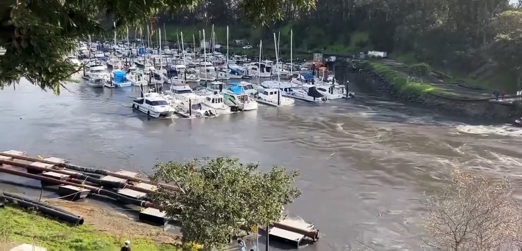 US and Japan hit by tsunami waves after Volcanic Eruption