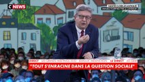 Meeting immersif et sensoriel de Jean-Luc Mélenchon : «Il est temps de pratiquer la règle verte», déclare le candidat