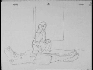 Line test - Mathilde vole la couette