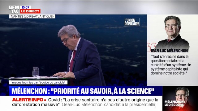 Jean-Luc Mélenchon: Nous ferons la bataille politique pour la démarchandisation de l'espace