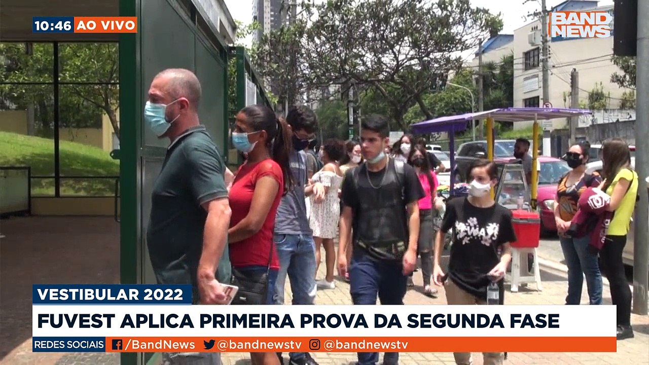 FUVEST aplica primeira prova da segunda fase do vestibular 2022. Sergio Paganim, diretor pedagógico do Anglo, fala sobre as expectativas para o exame. #BandNewsTV