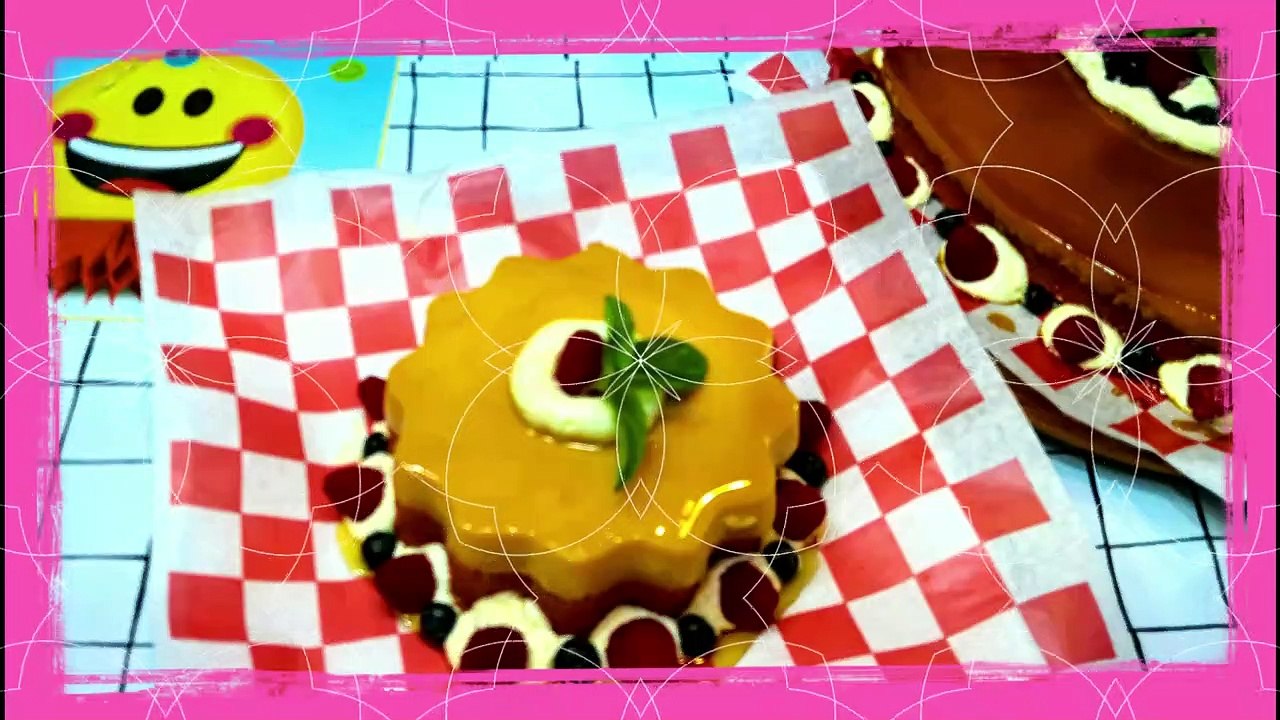 RECETA  pASTEL iMPOSIBLE  DE fRESA - cOMO hACER pASTEL iMPOSIBLE - fLAN mEXICANO(dm)