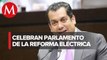 Gutiérrez Luna celebra avance del parlamento abierto sobre reforma eléctrica